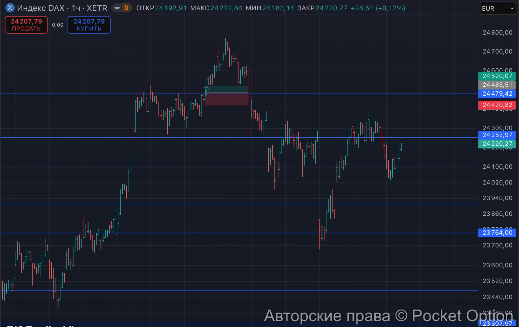 dax подъём